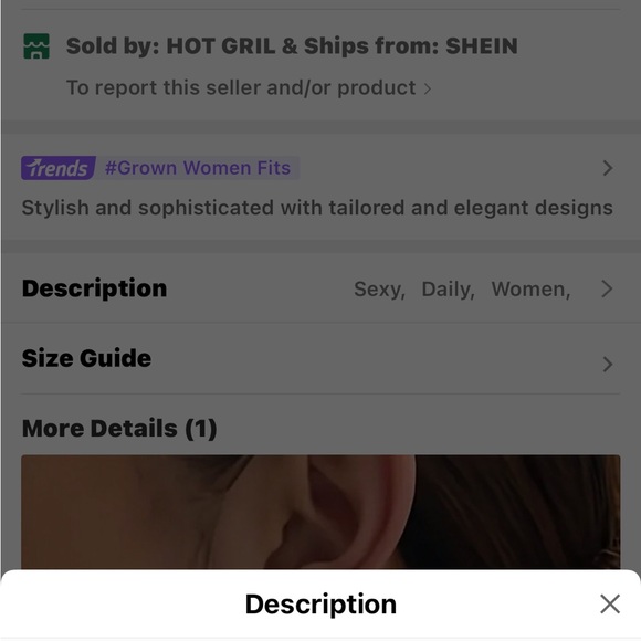Leopard Print Gold Hoop Earrings - Picture 5 of 6